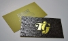 2X3.5 16PT Business Cards Inline Foil With UV on 1 SIDE